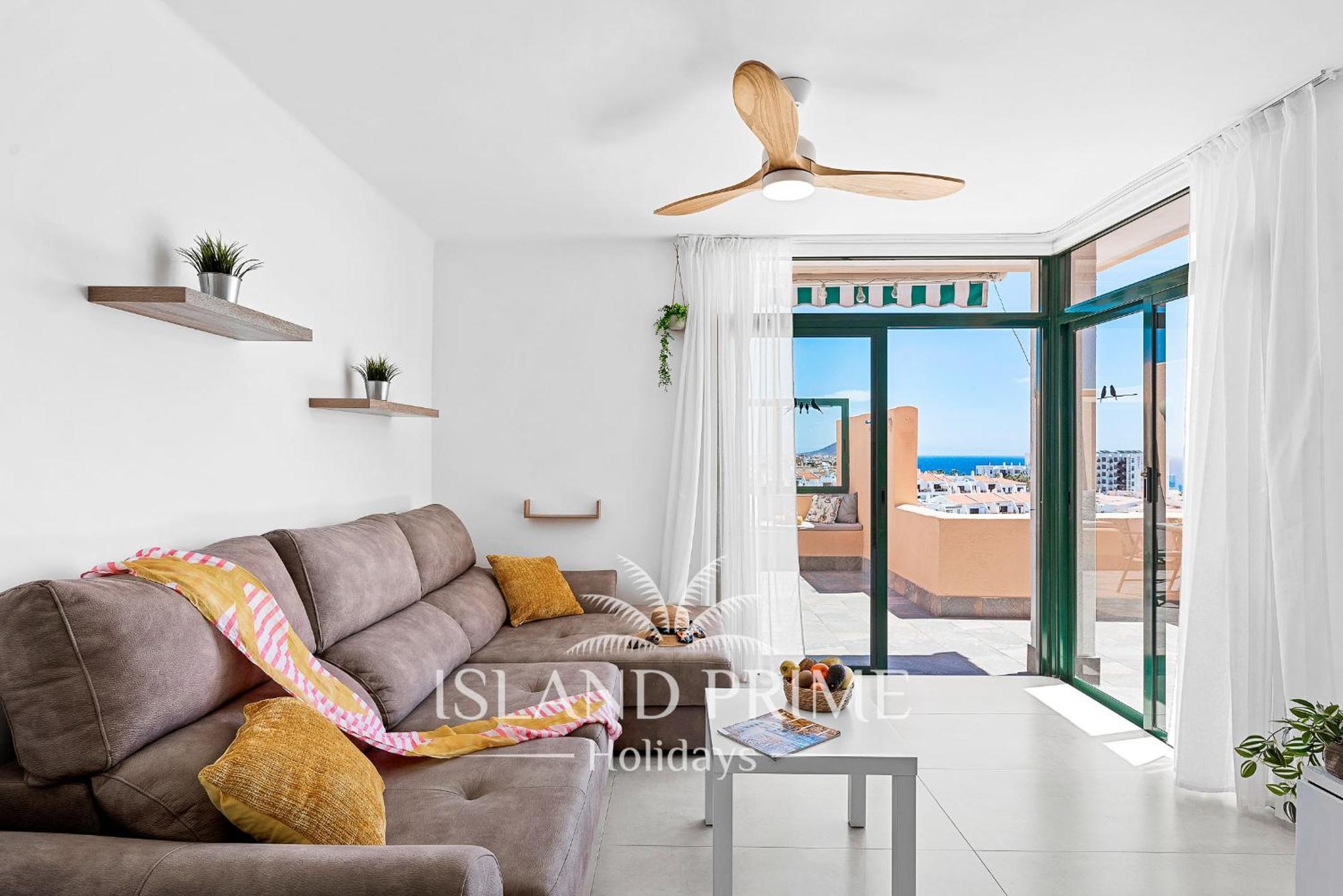 Sea Views And Heated Pool In Golf Del Sur Tlp512 Apartment