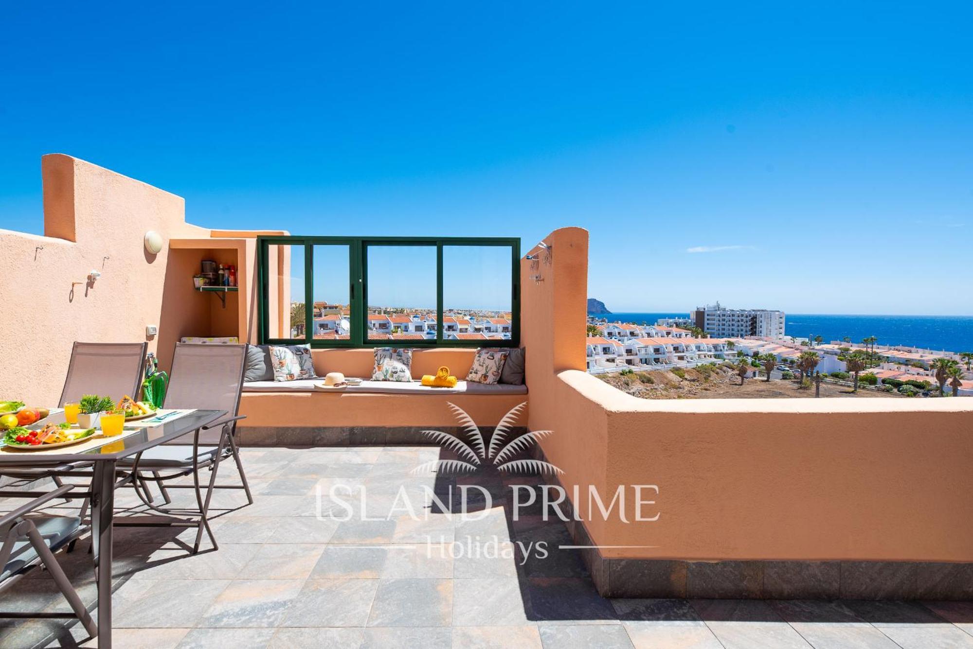 Sea Views And Heated Pool In Golf Del Sur Tlp512 San Miguel de Abona