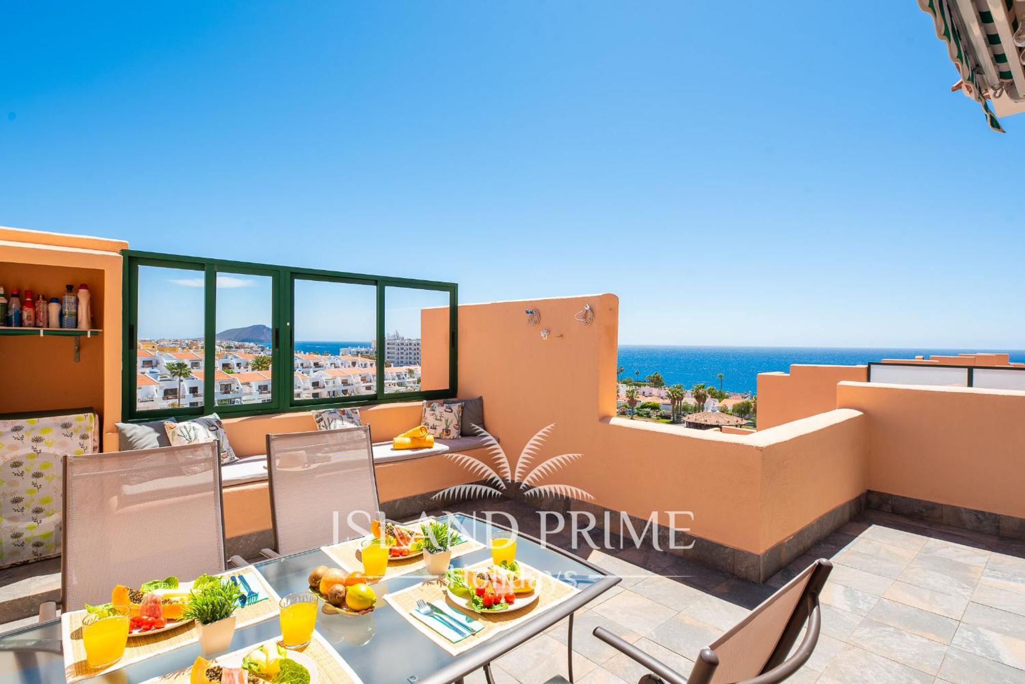 Sea Views And Heated Pool In Golf Del Sur Tlp512 *