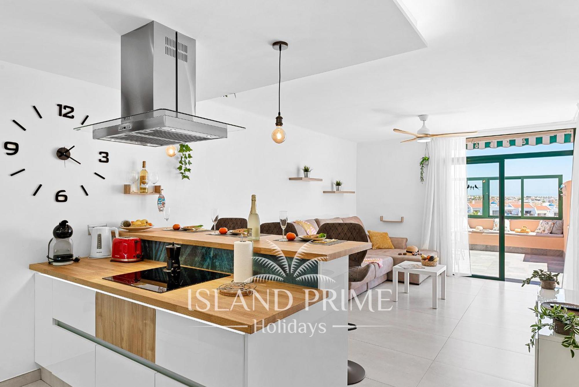 Sea Views And Heated Pool In Golf Del Sur Tlp512 San Miguel de Abona
