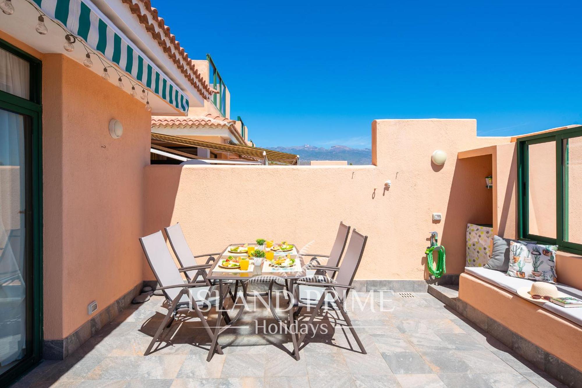 Sea Views And Heated Pool In Golf Del Sur Tlp512
